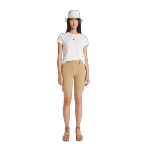 MOTHER women’s bermudas NEW The Shaker Prep Short Fray mid-high rise size 25